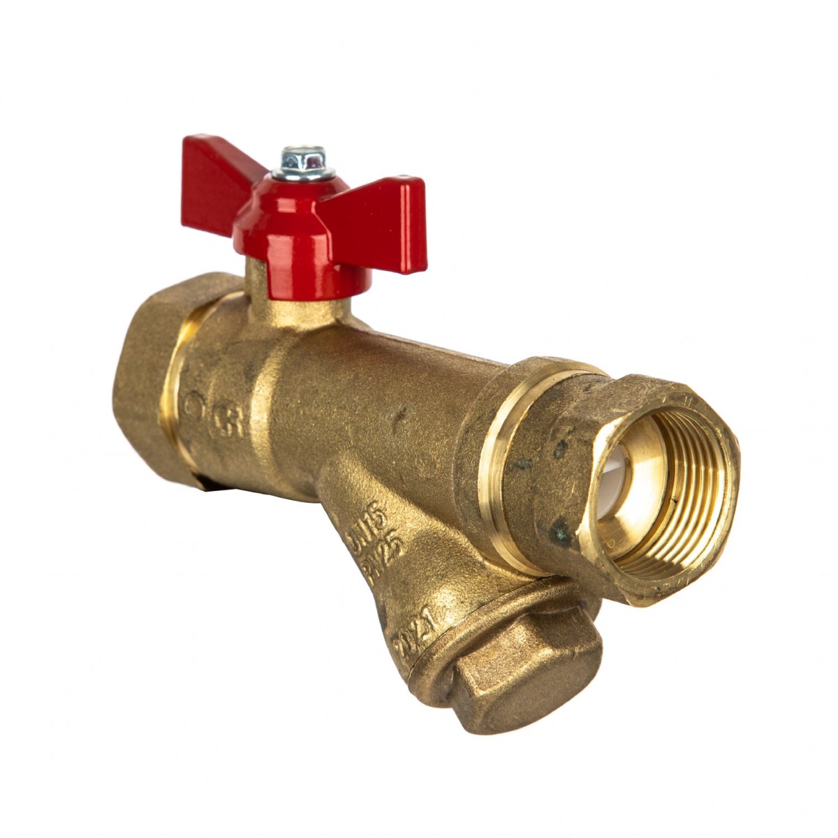 COMBINED ISOLATION, DOUBLE CHECK VALVE & STRAINER