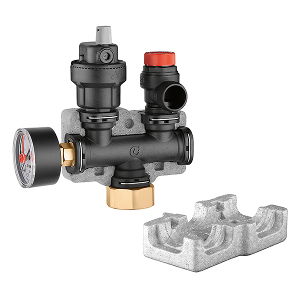 305 INSTRUMENT HOLDER IN COMPOSITE MATERIAL FOR HEATING SYSTEMS