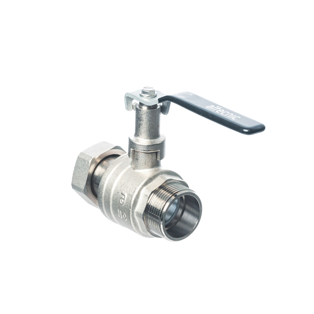BALL VALVE WITH EXTENDED LEVER HANDLE